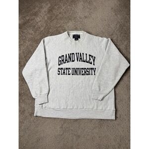 Vintage Mens Sweatshirt 00' Champion GRAND VALLEY STATE UNIVERSITY, Size XL